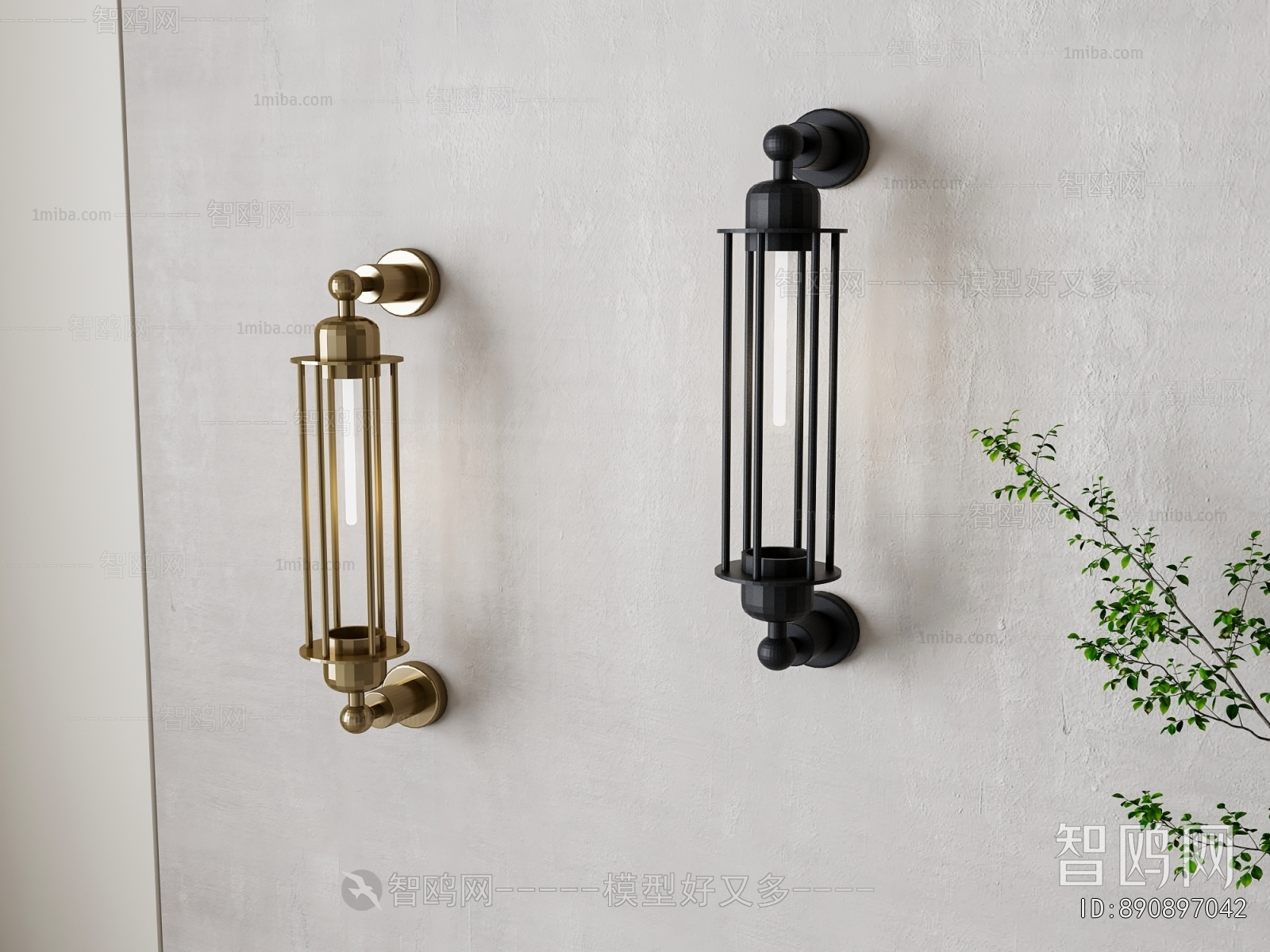 New Chinese Style Wall Lamp