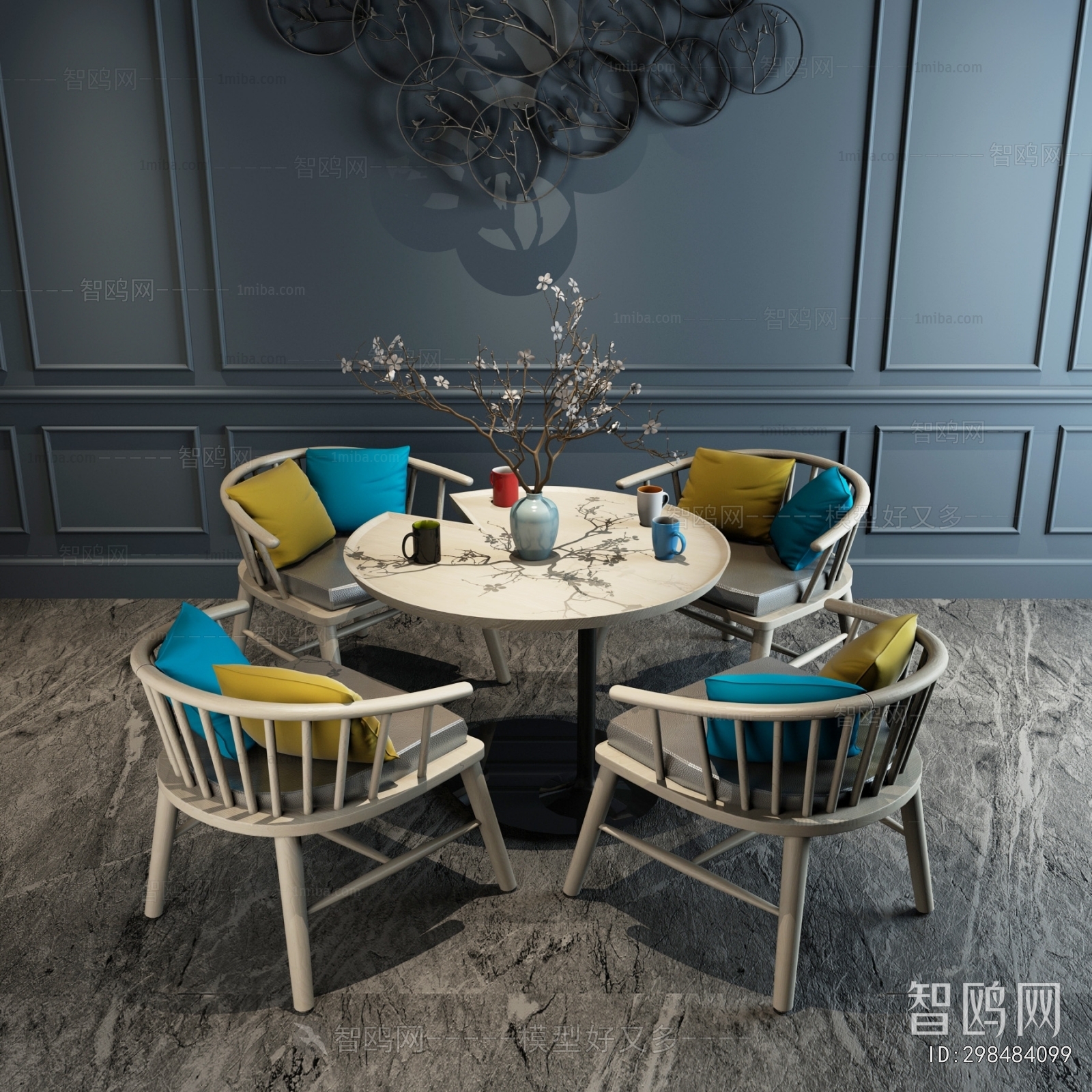 Nordic Style Dining Table And Chairs