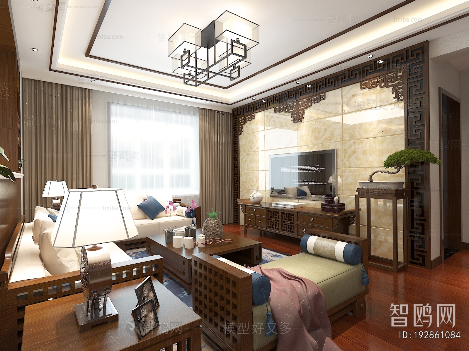 New Chinese Style Dining Room