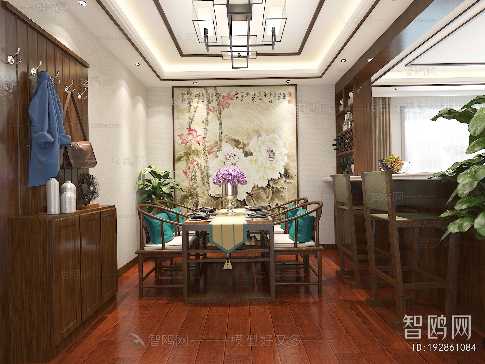 New Chinese Style Dining Room