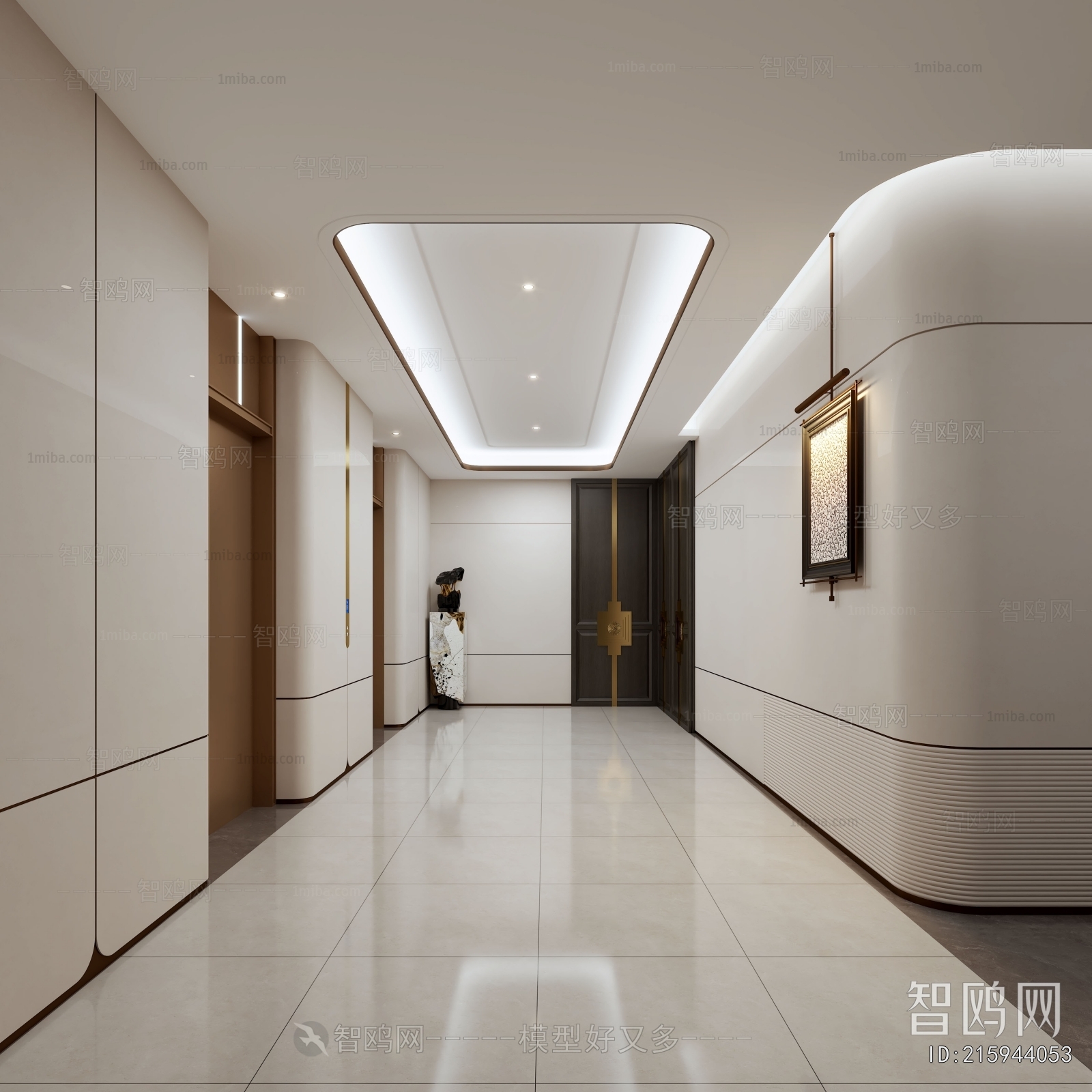 Modern Corridor/elevator Hall