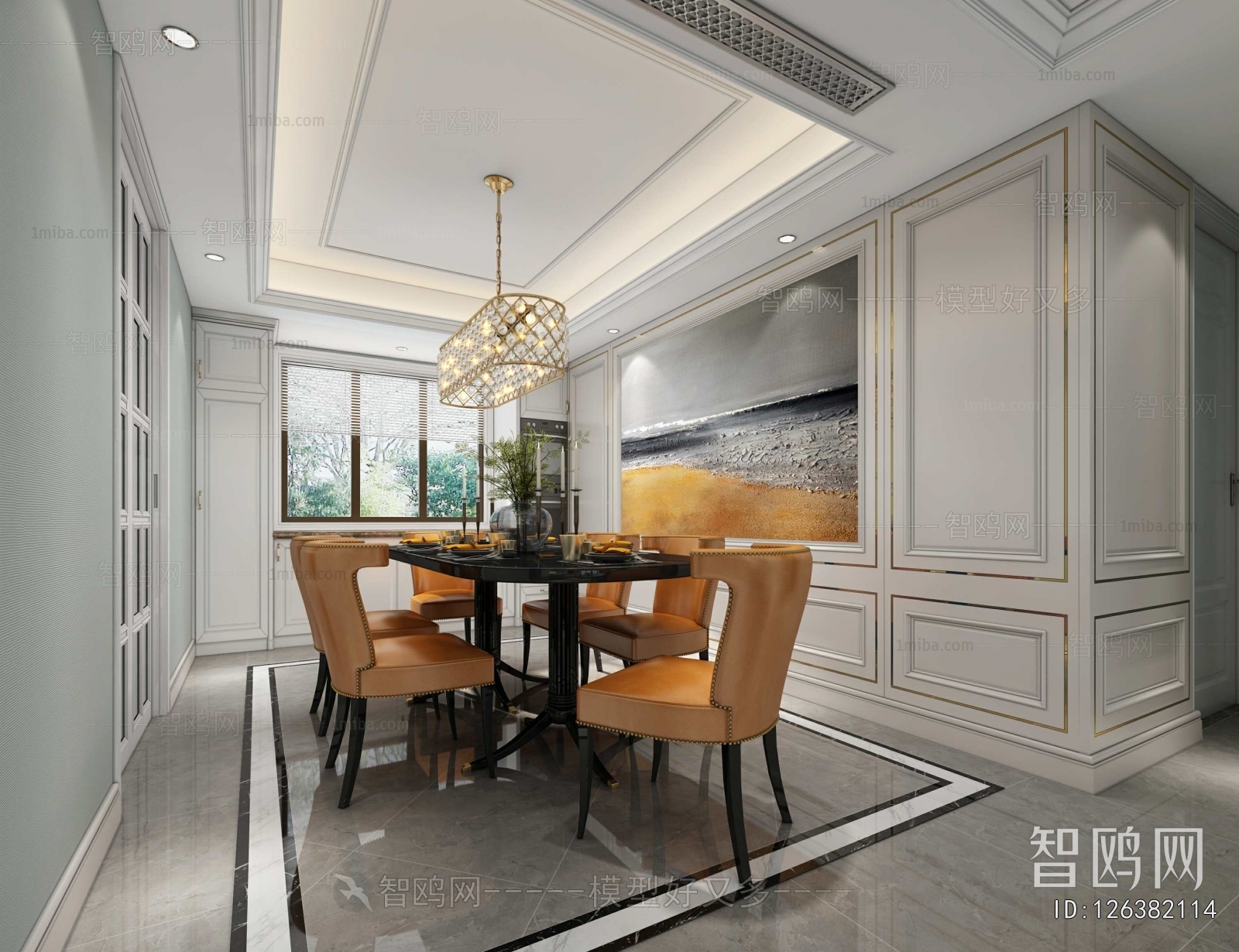 New Classical Style Dining Room