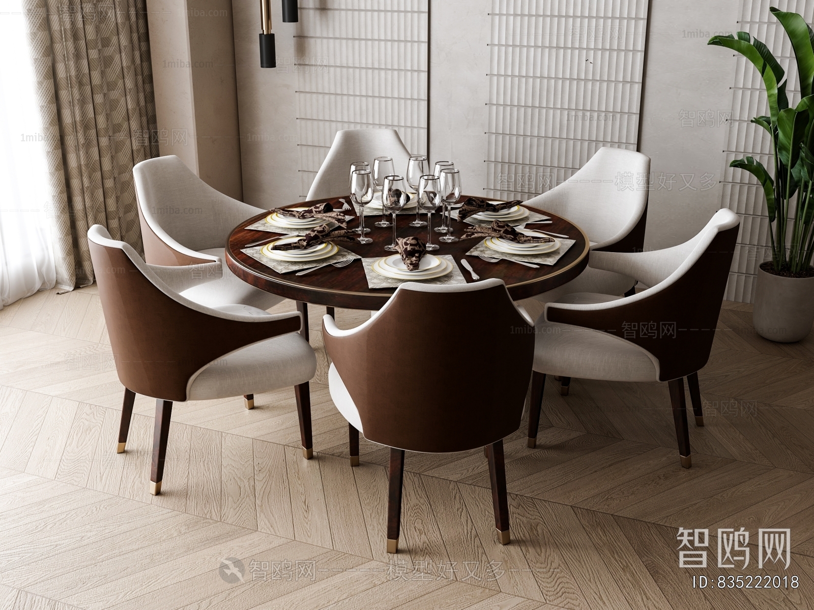 New Chinese Style Dining Table And Chairs