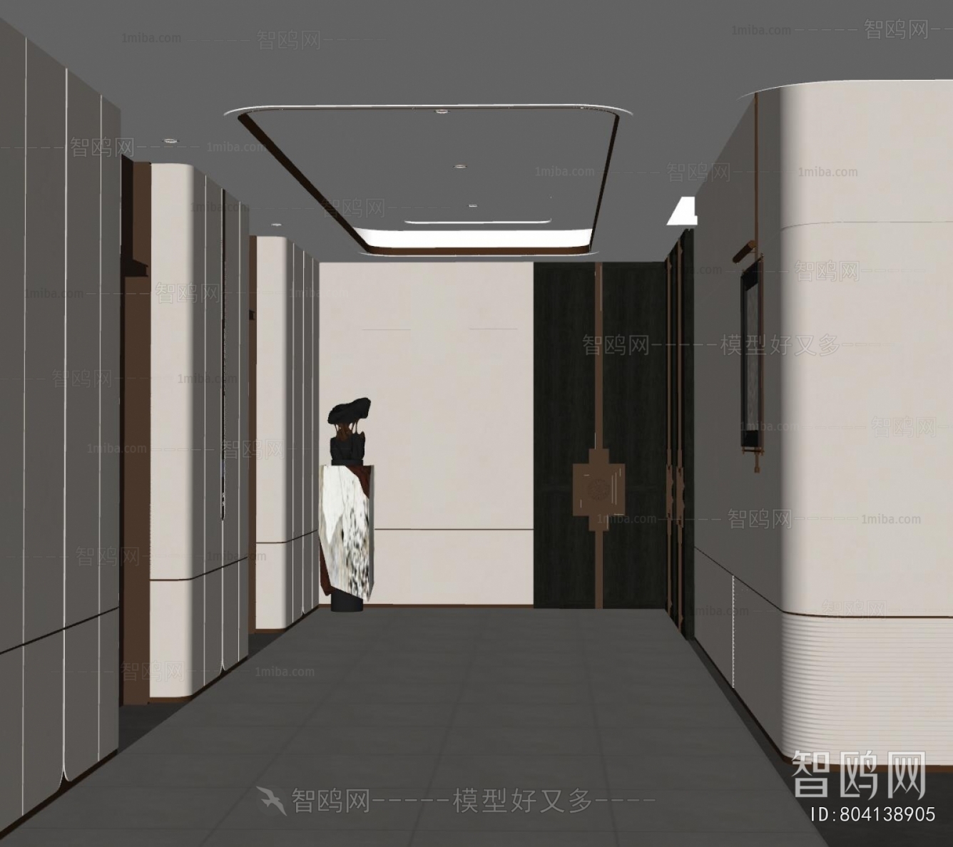 Modern Corridor/elevator Hall