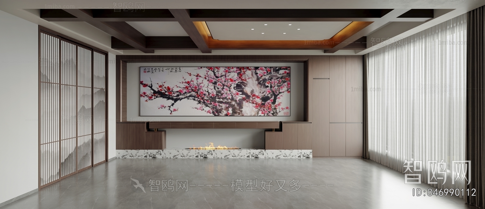 New Chinese Style Dining Room