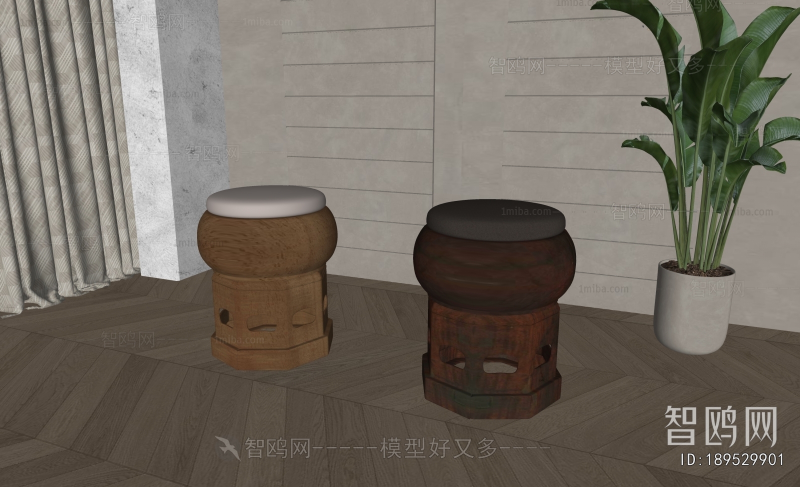 New Chinese Style Stool