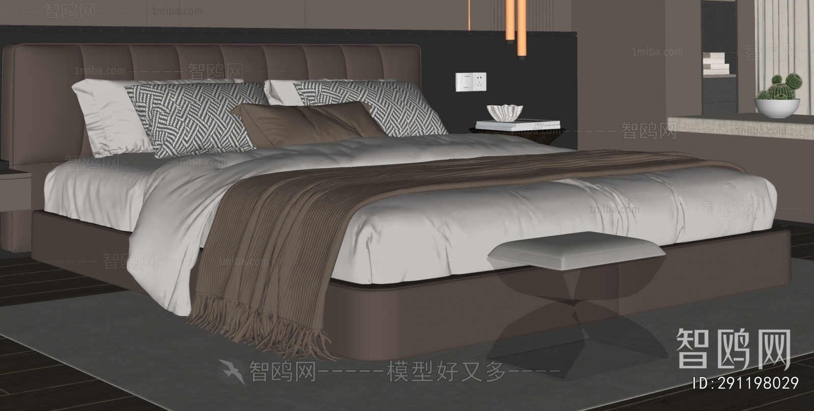 Modern Double Bed