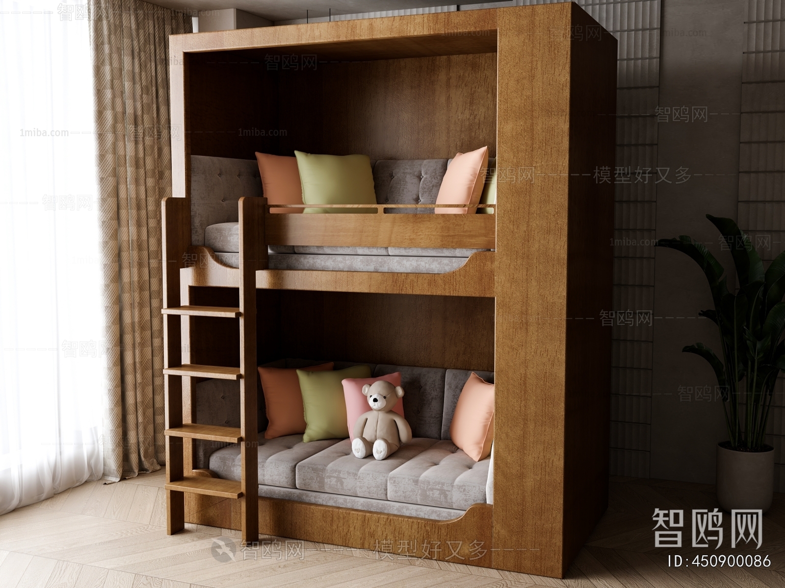 Nordic Style Bunk Bed