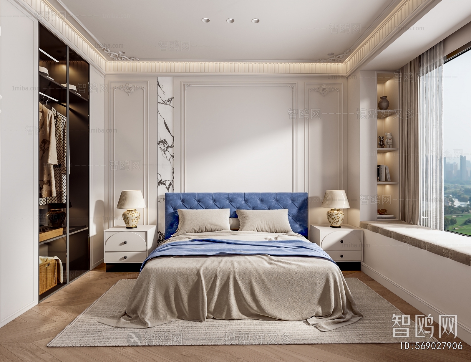 French Style Bedroom