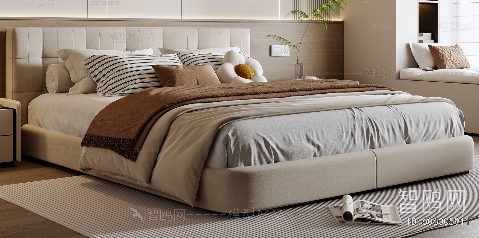 Modern Double Bed