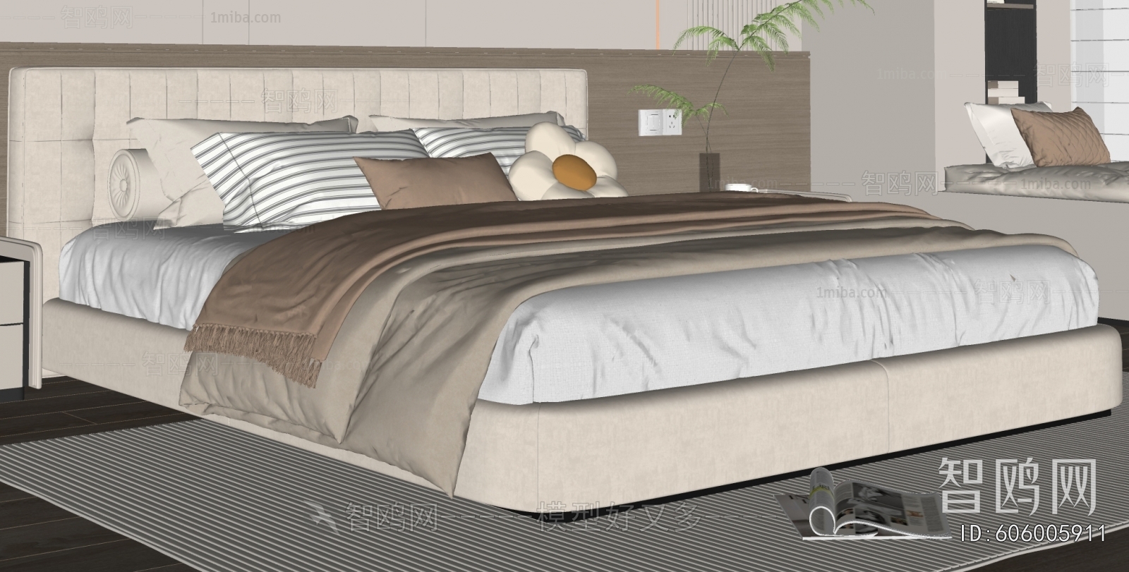 Modern Double Bed