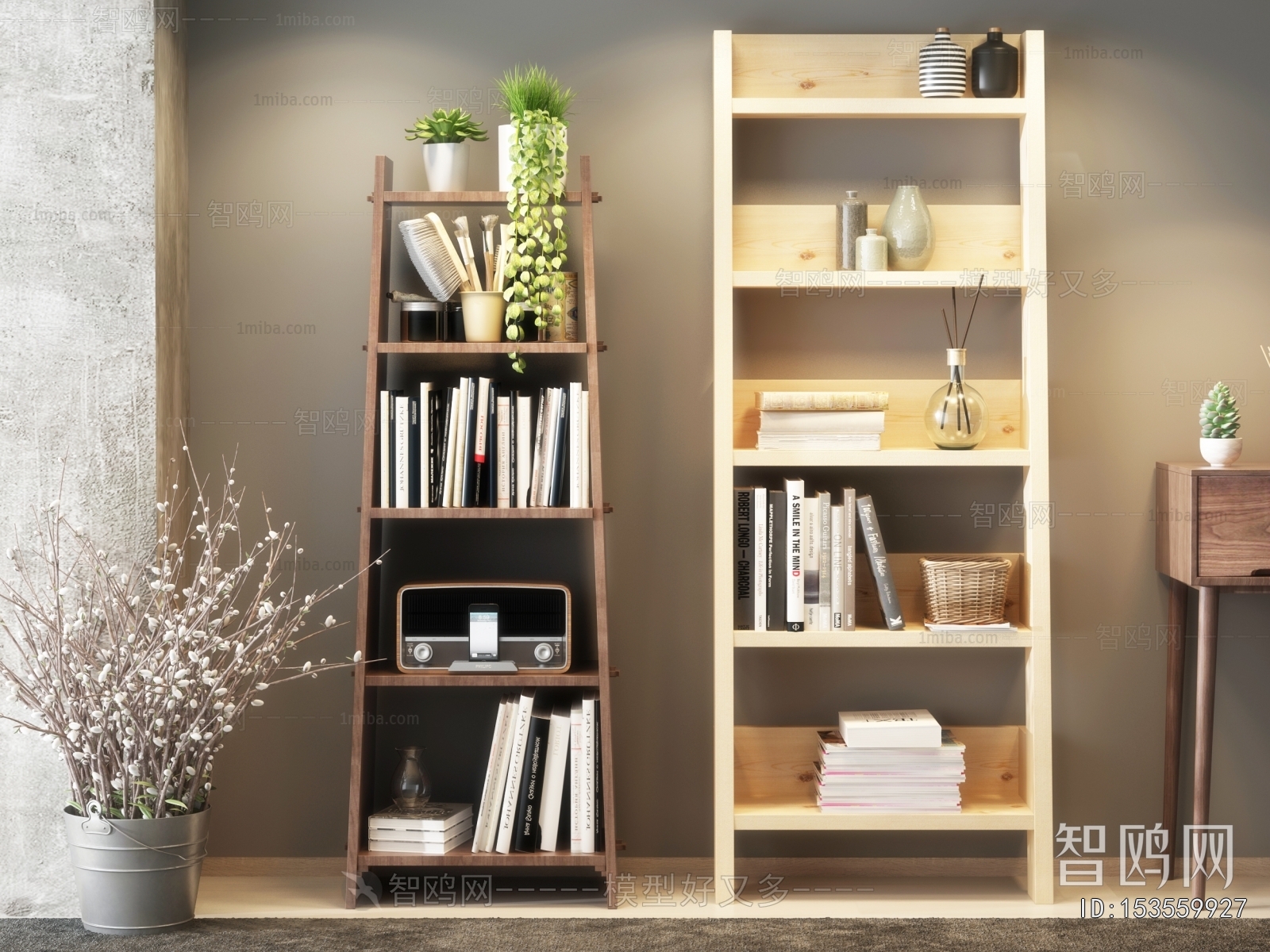 Nordic Style Bookshelf