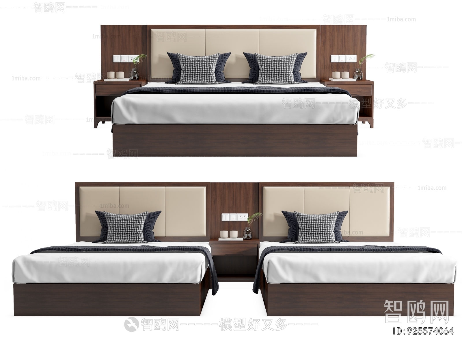 Modern Double Bed