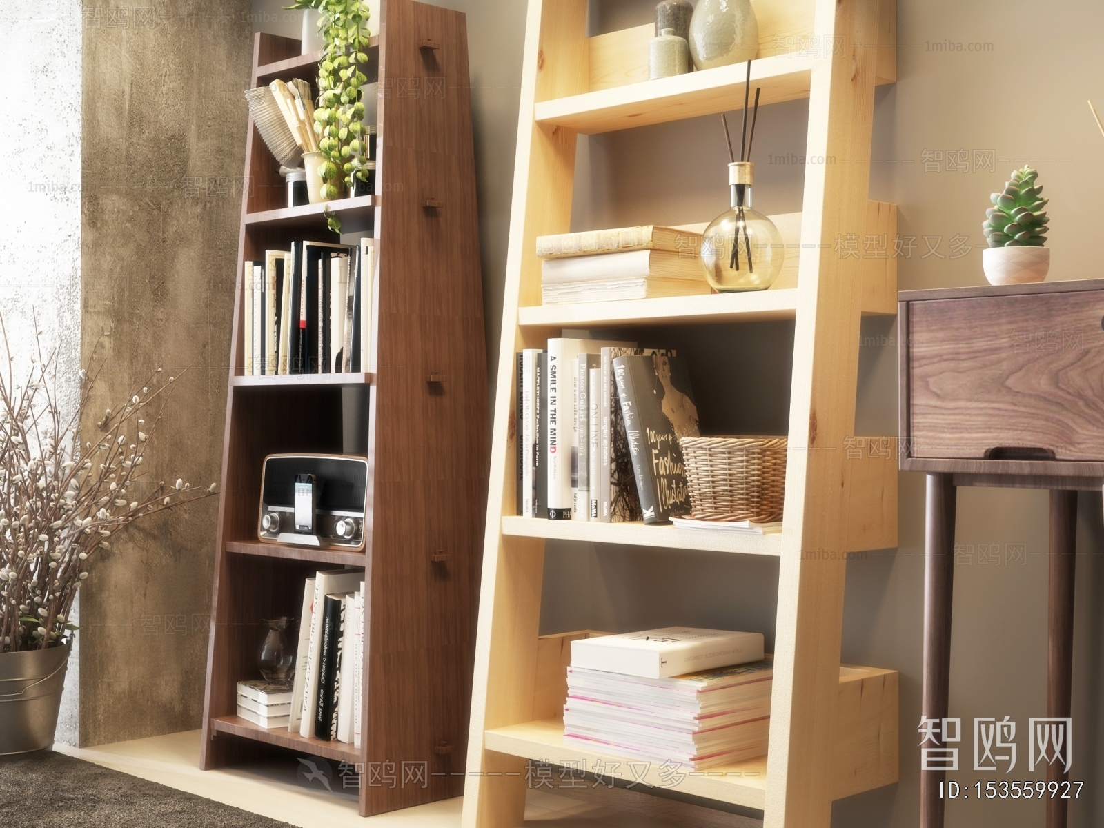 Nordic Style Bookshelf