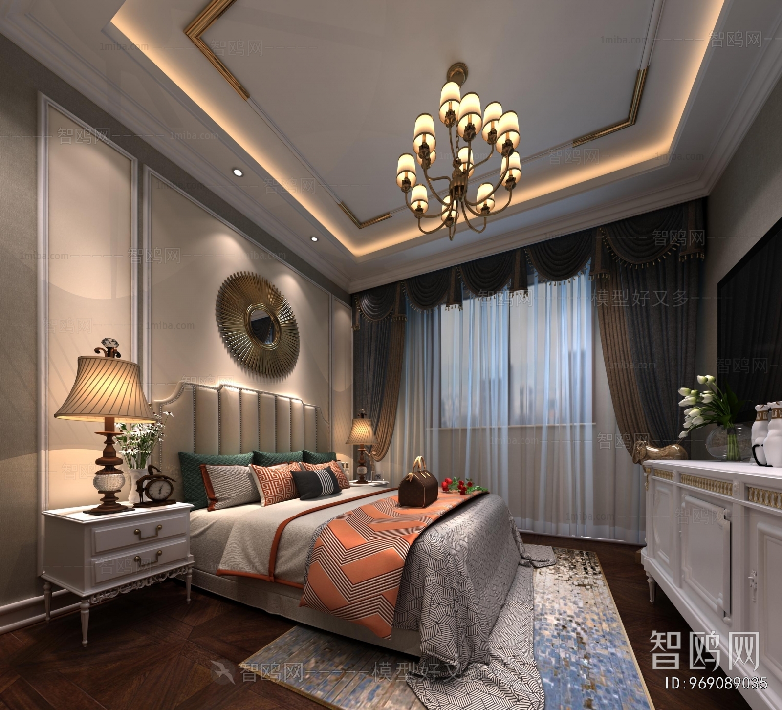 European Style Bedroom