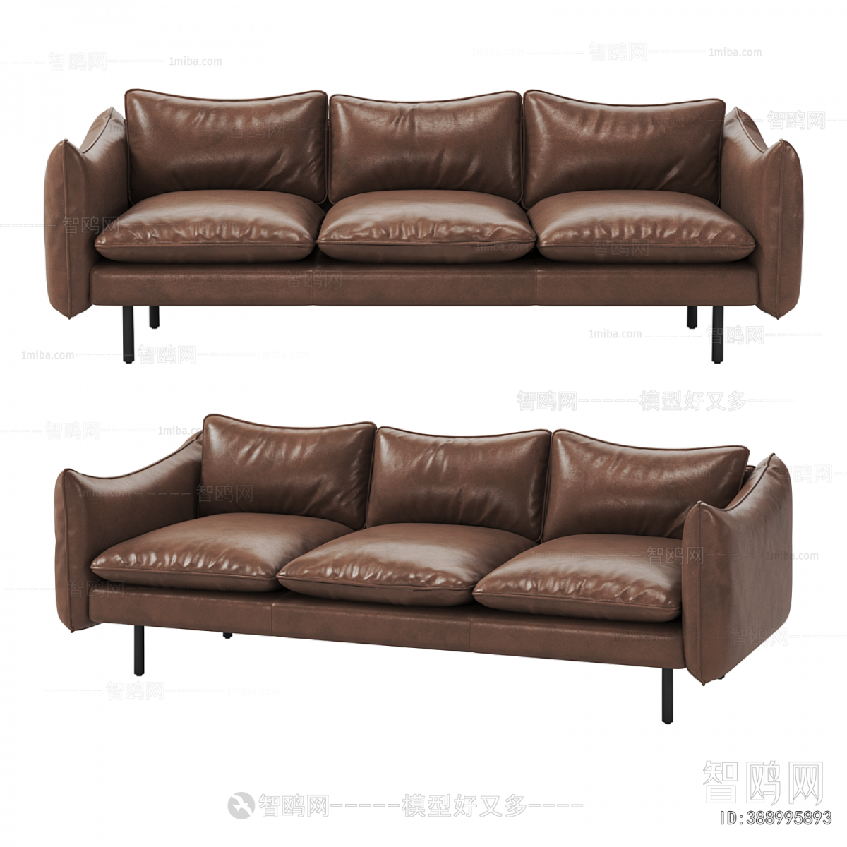 Modern Three-seat Sofa