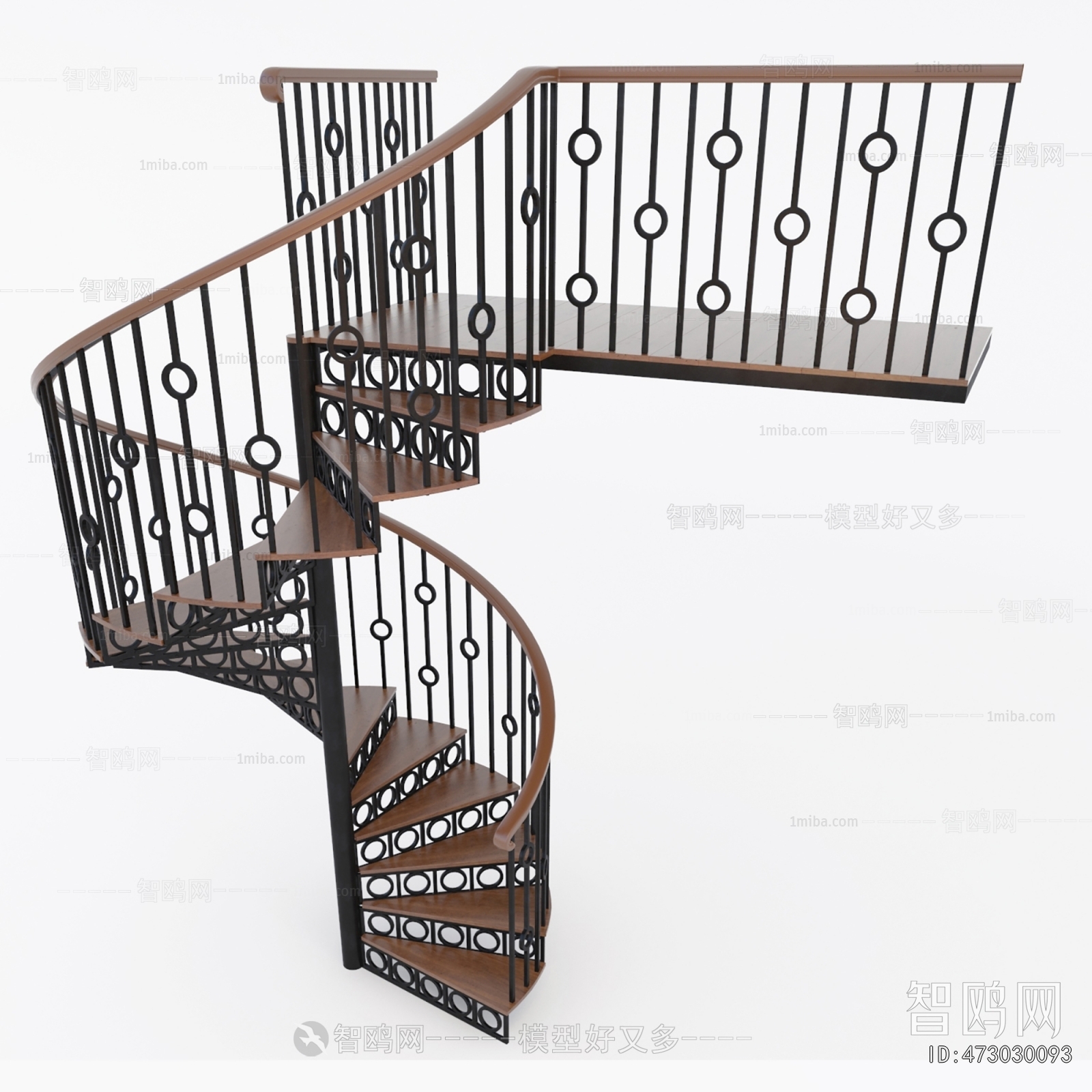 Modern Rotating Staircase