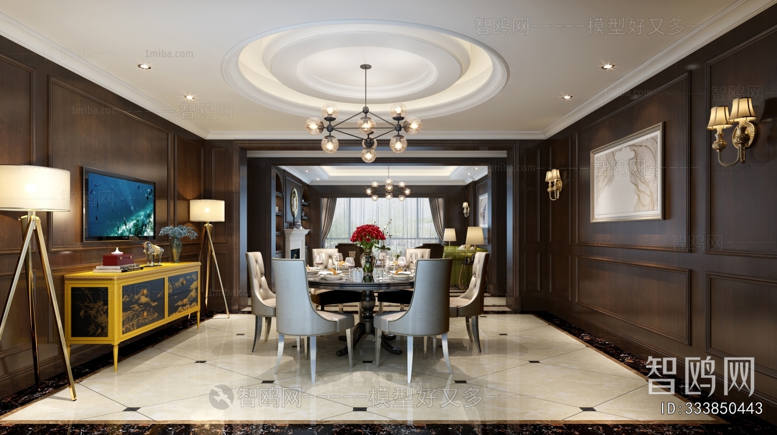 European Style Dining Room