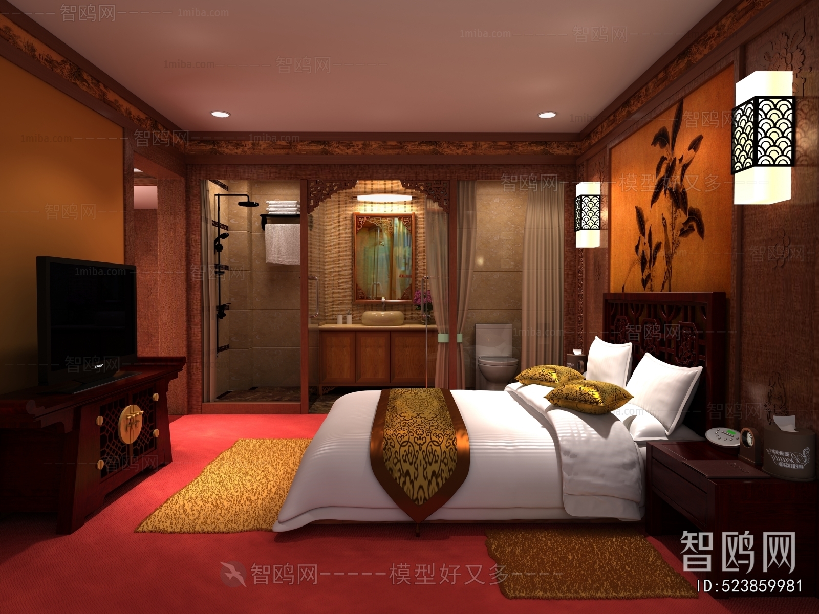 Chinese Style Bedroom