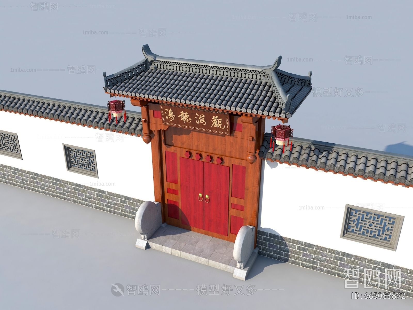 Chinese Style Facade Element