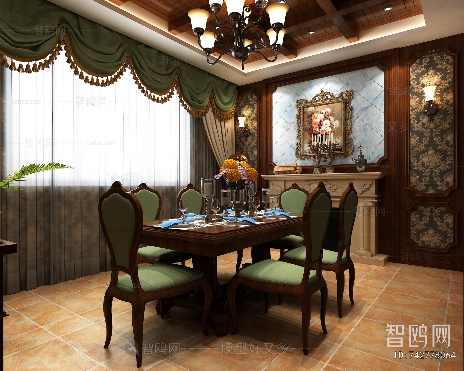 American Style Dining Room