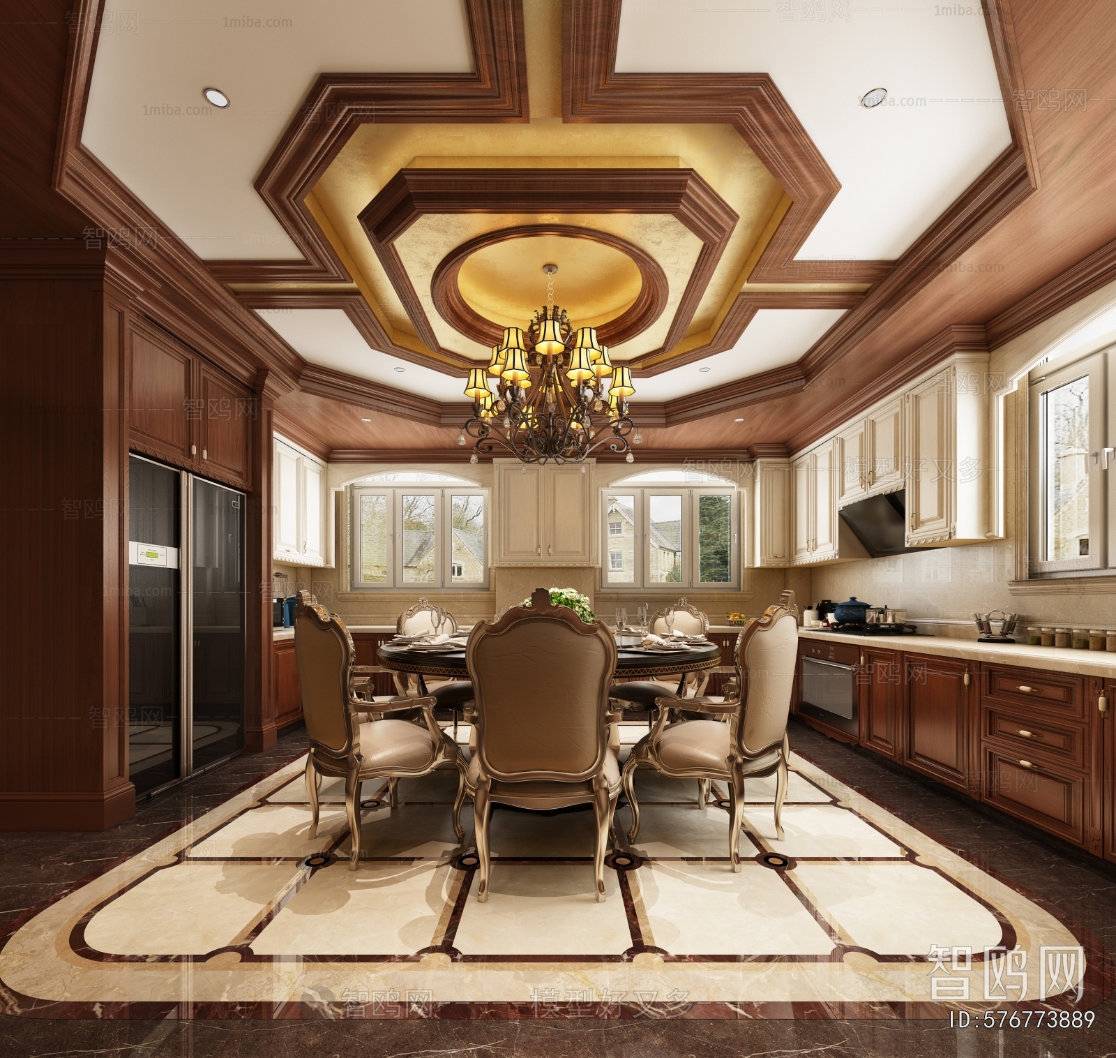 European Style Dining Room