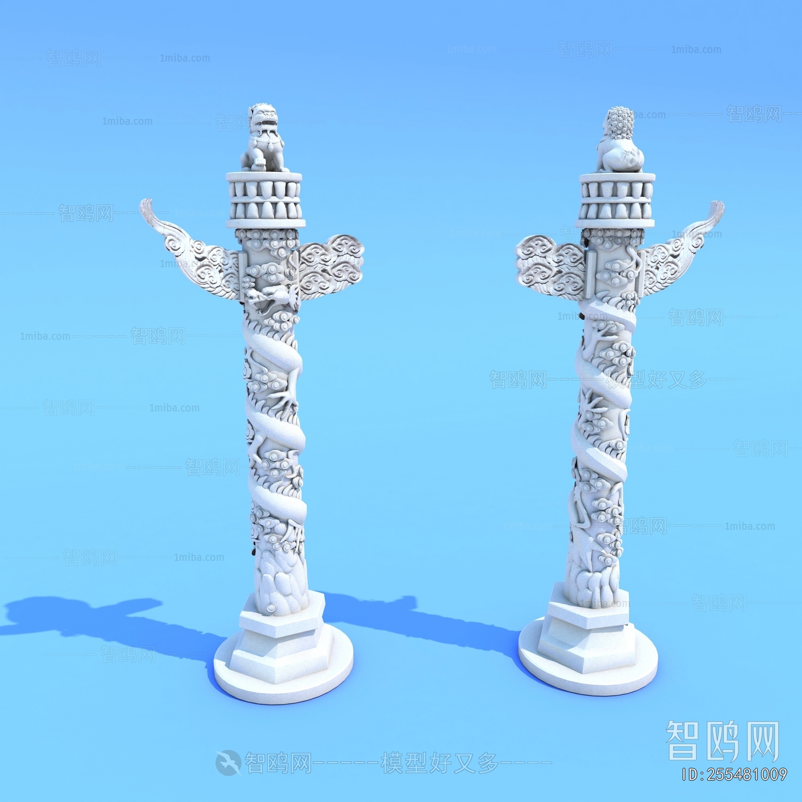 Chinese Style Column