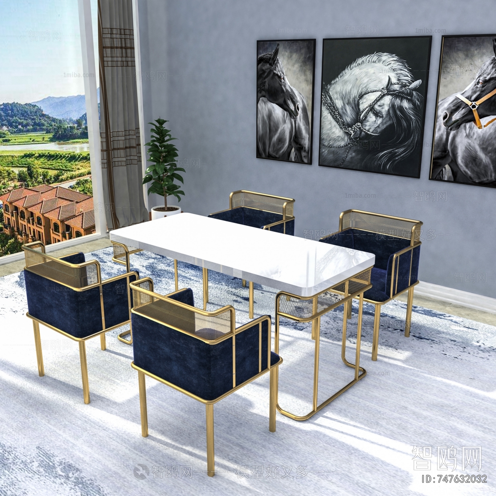 Modern Dining Table And Chairs