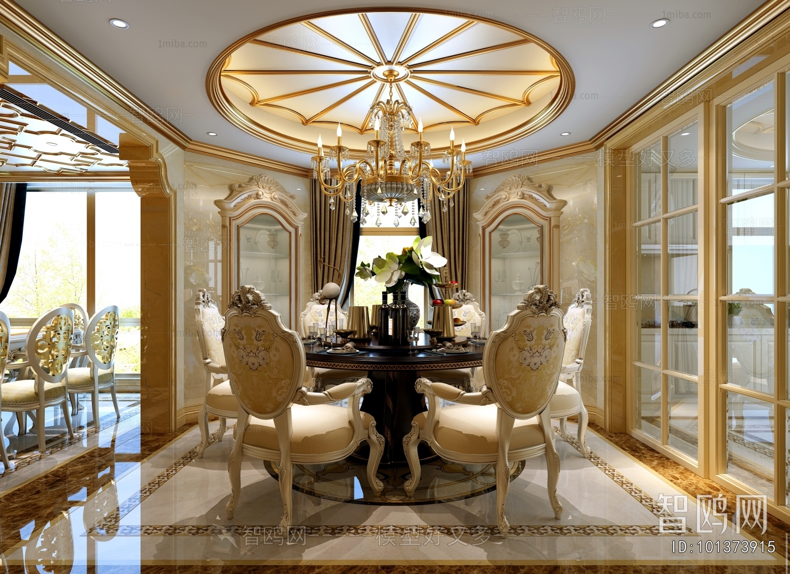 European Style Dining Room