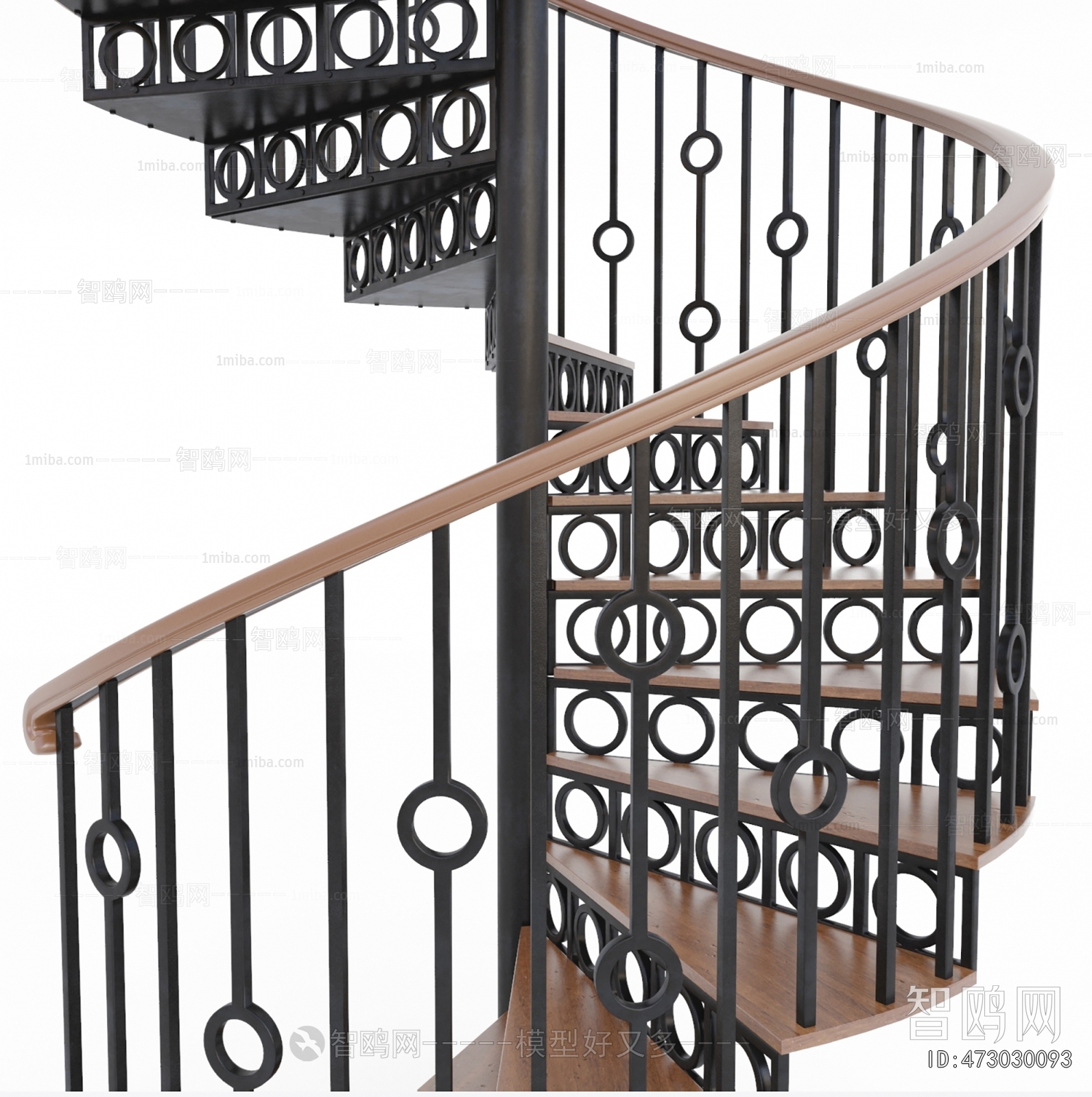 Modern Rotating Staircase