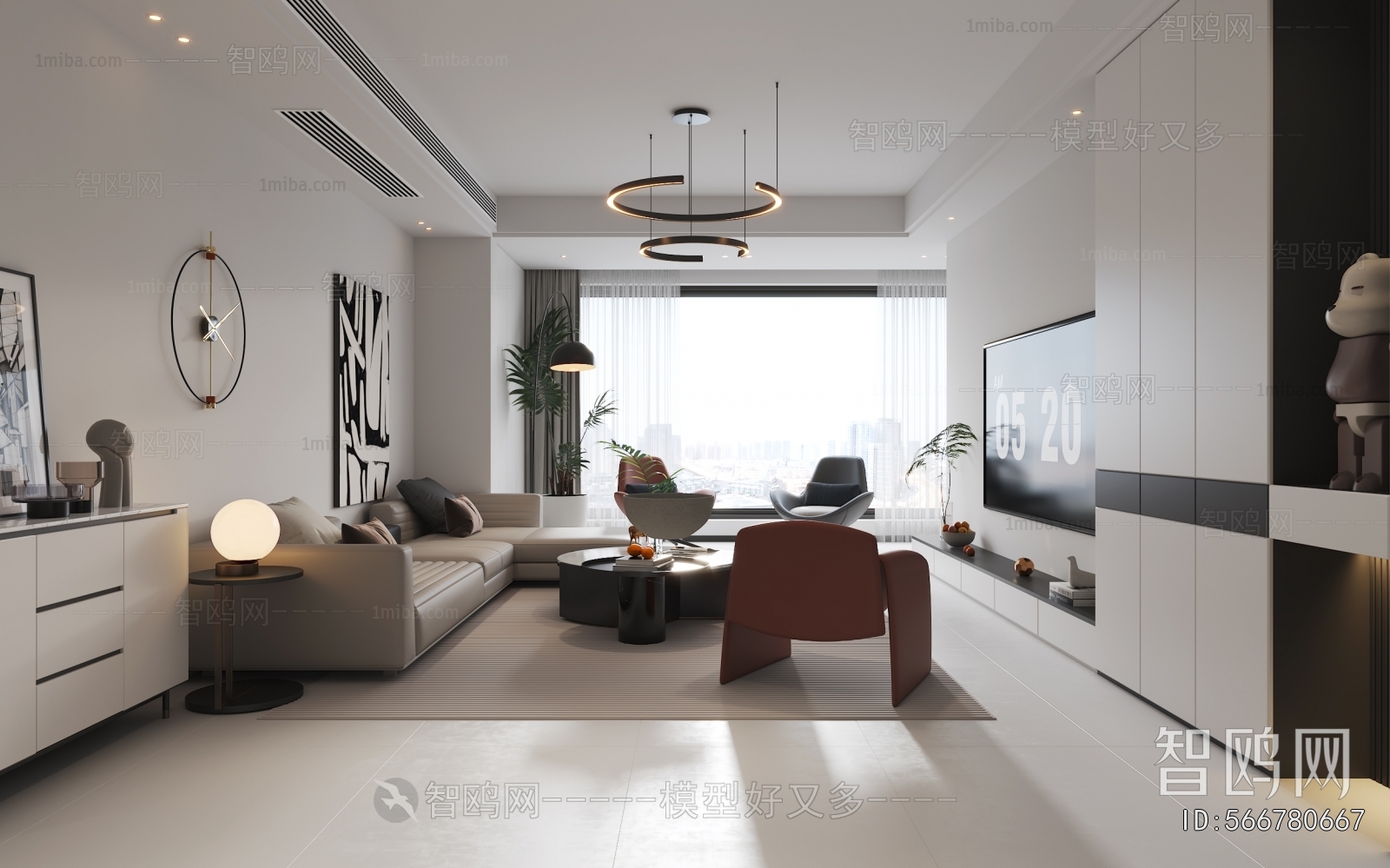 Modern A Living Room