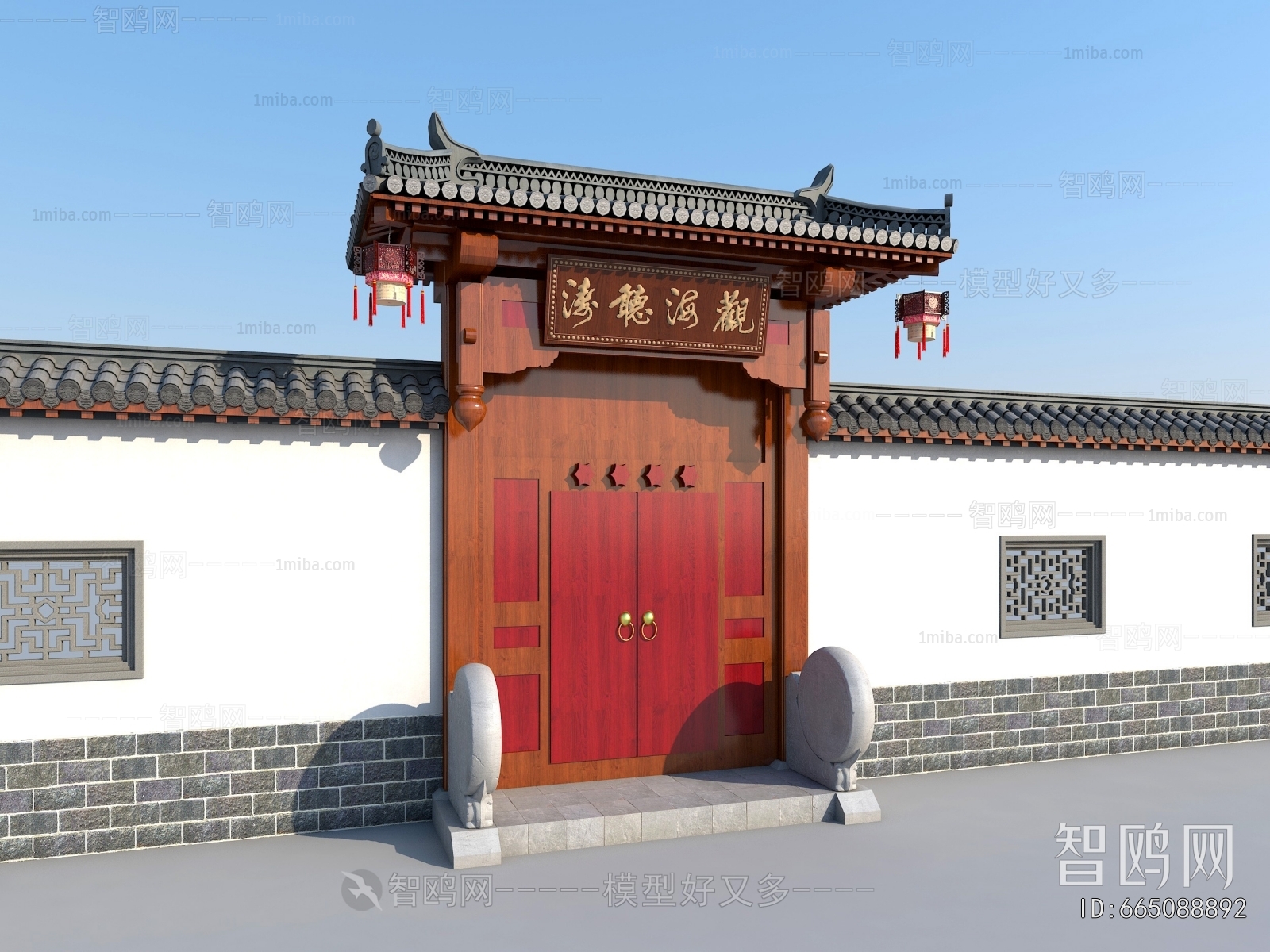 Chinese Style Facade Element