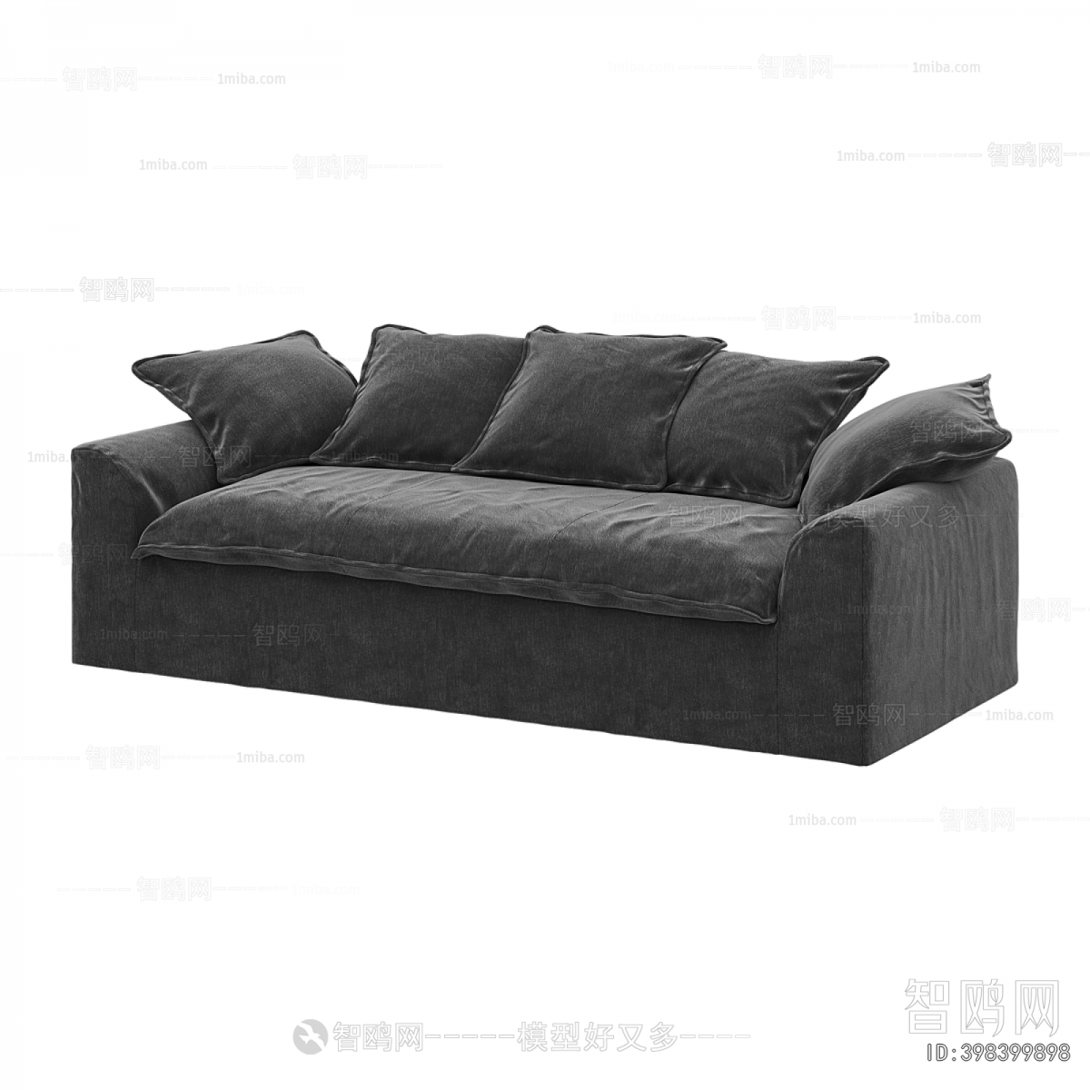 Modern Three-seat Sofa