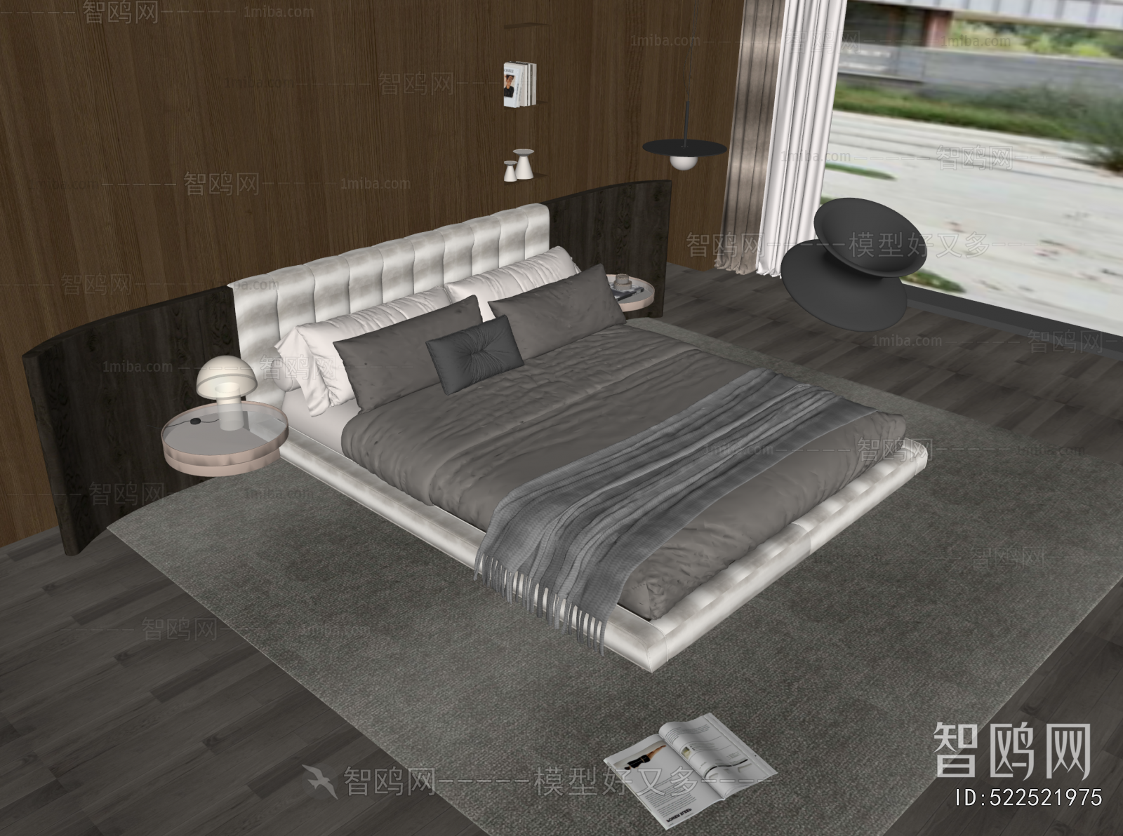 Modern Double Bed