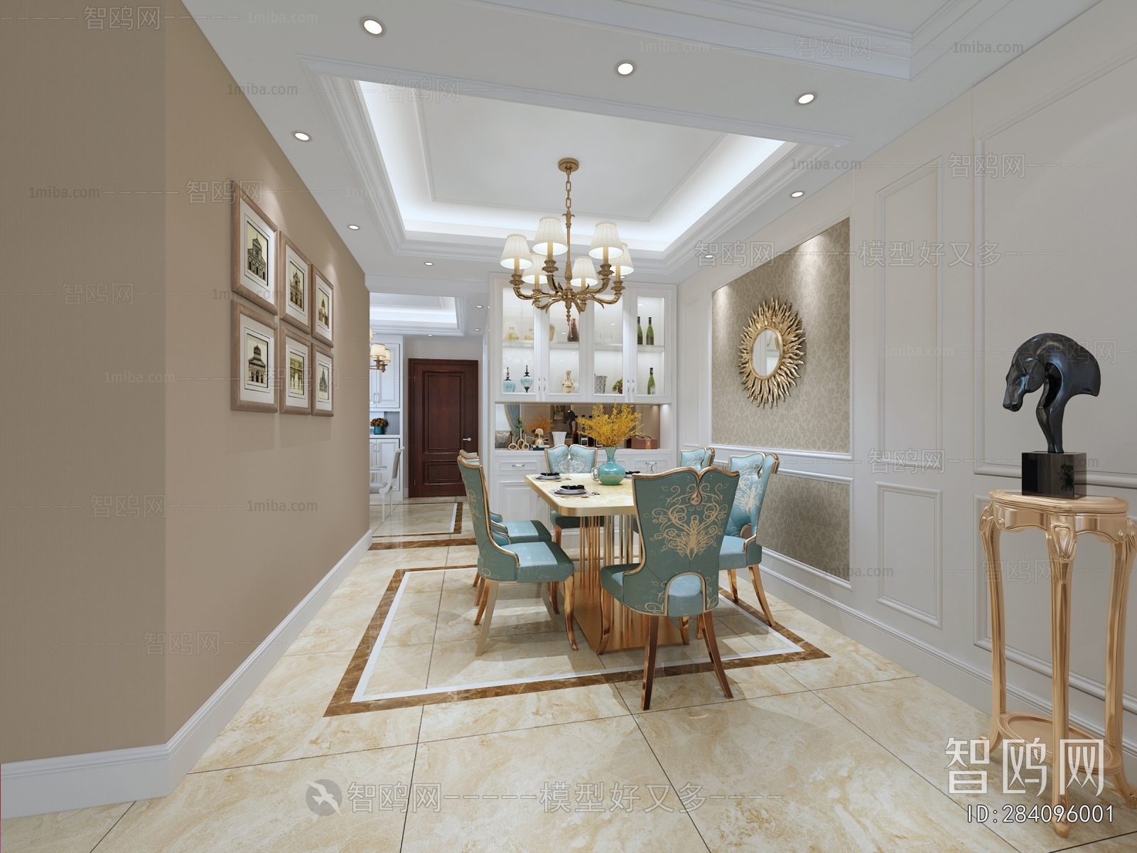 European Style Dining Room