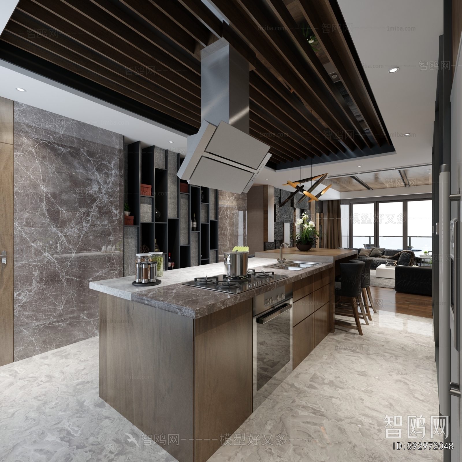 Modern The Kitchen