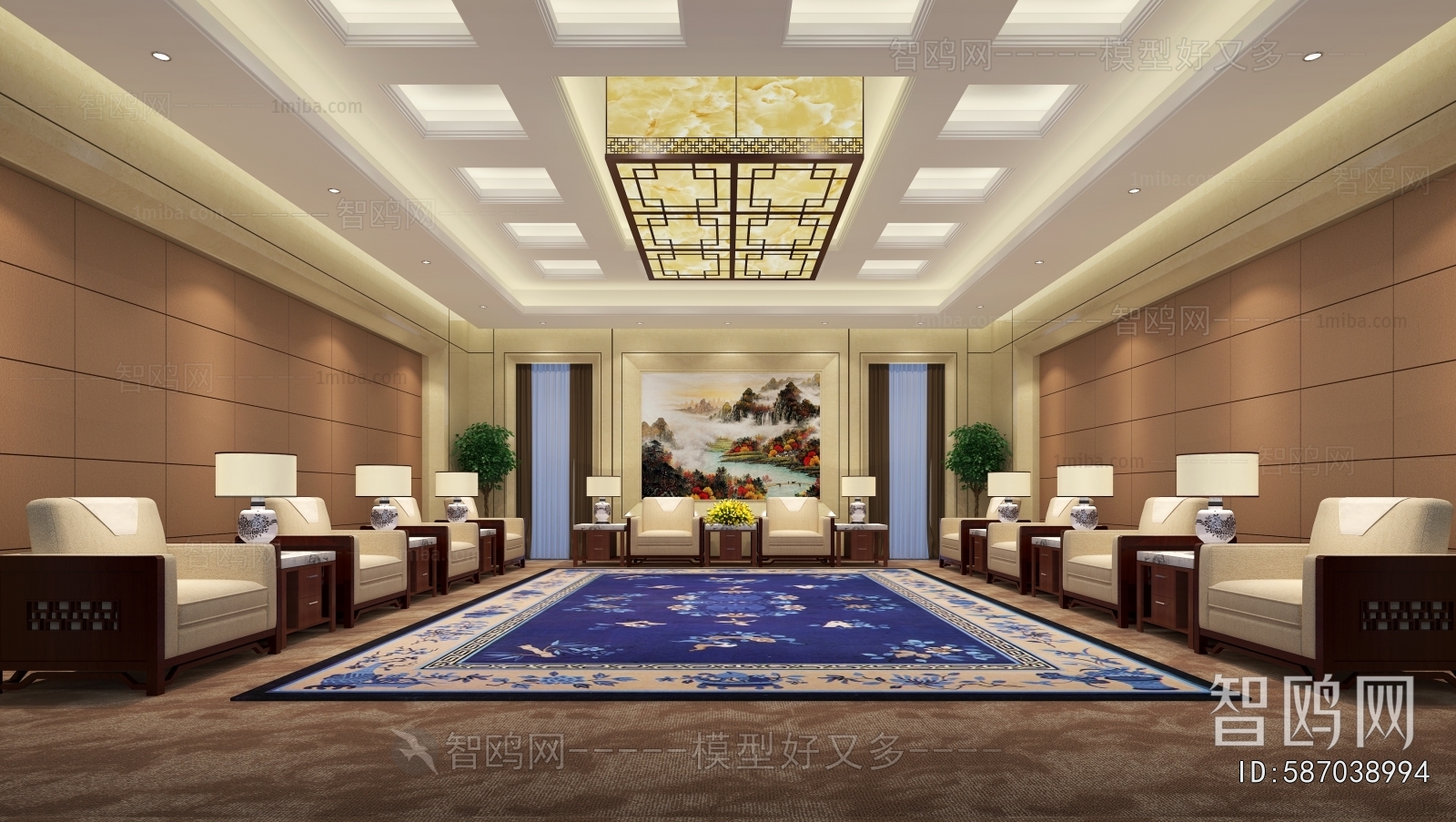 Chinese Style Reception Room