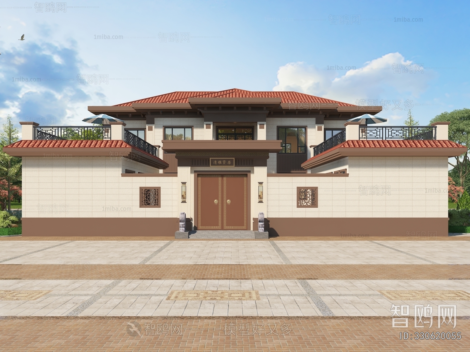 New Chinese Style Detached Villa