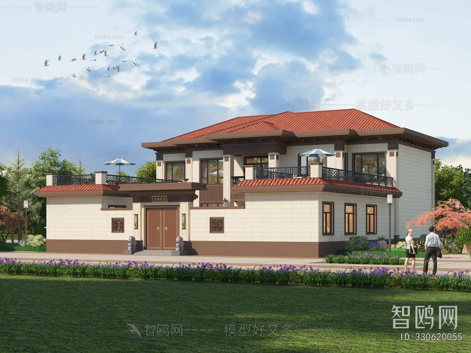 New Chinese Style Detached Villa