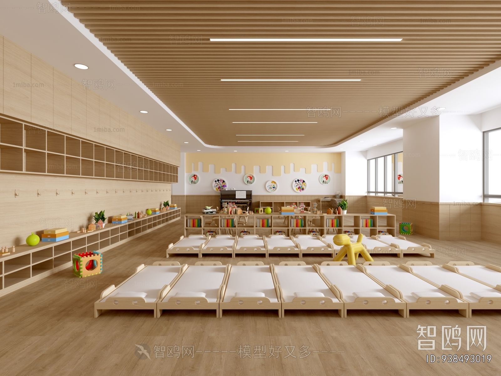 Modern Kindergarten Dormitory