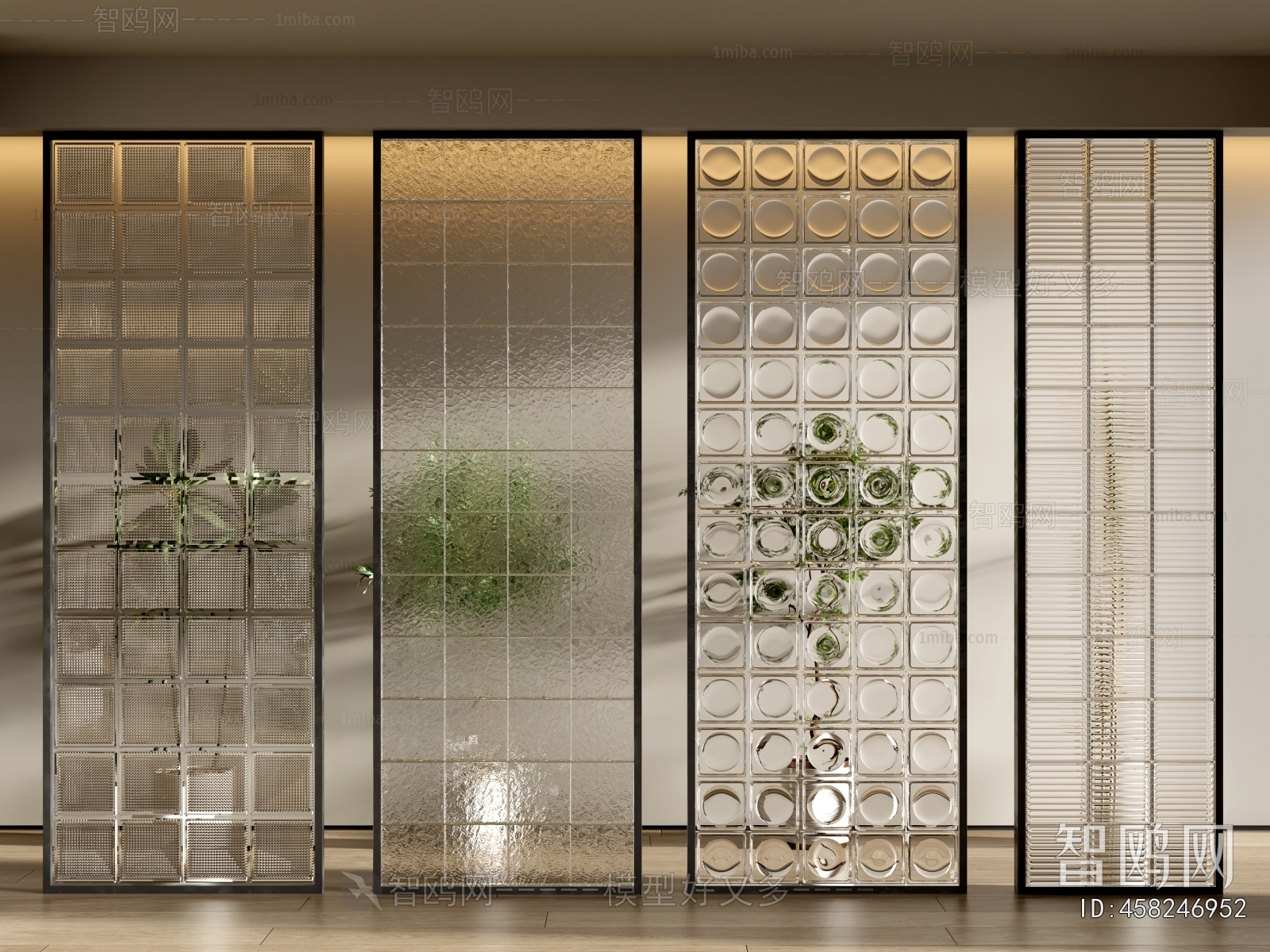 Modern Glass Screen Partition