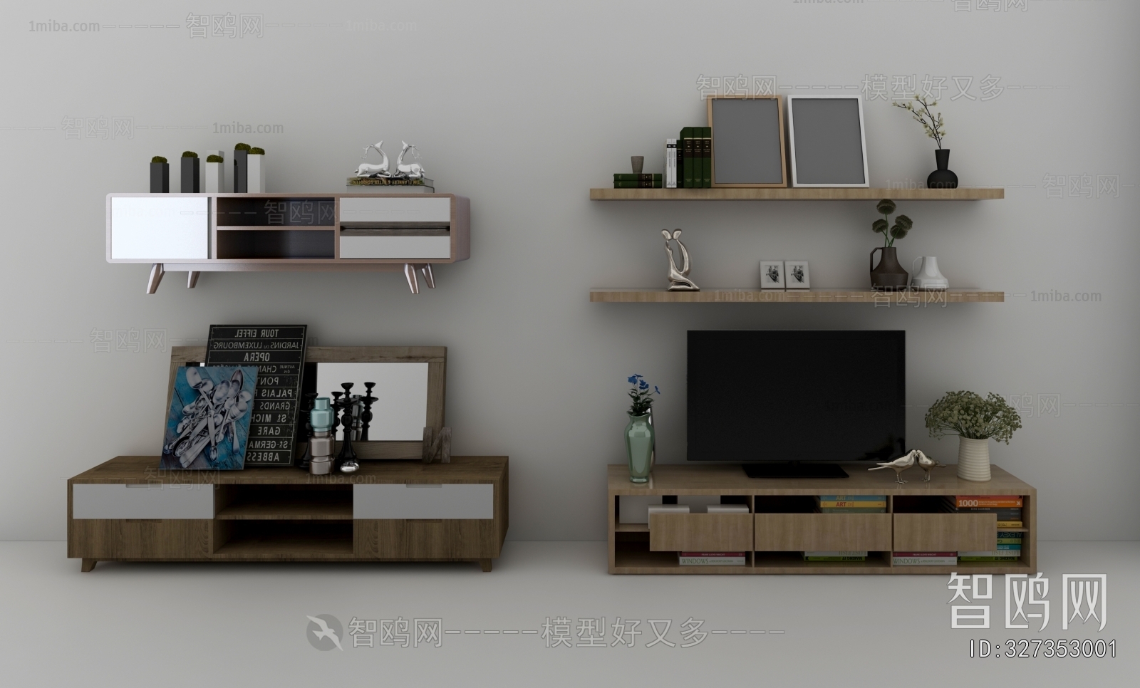 Nordic Style TV Cabinet