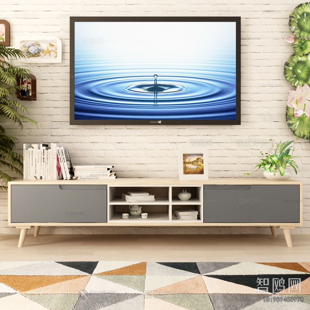 Nordic Style TV Cabinet