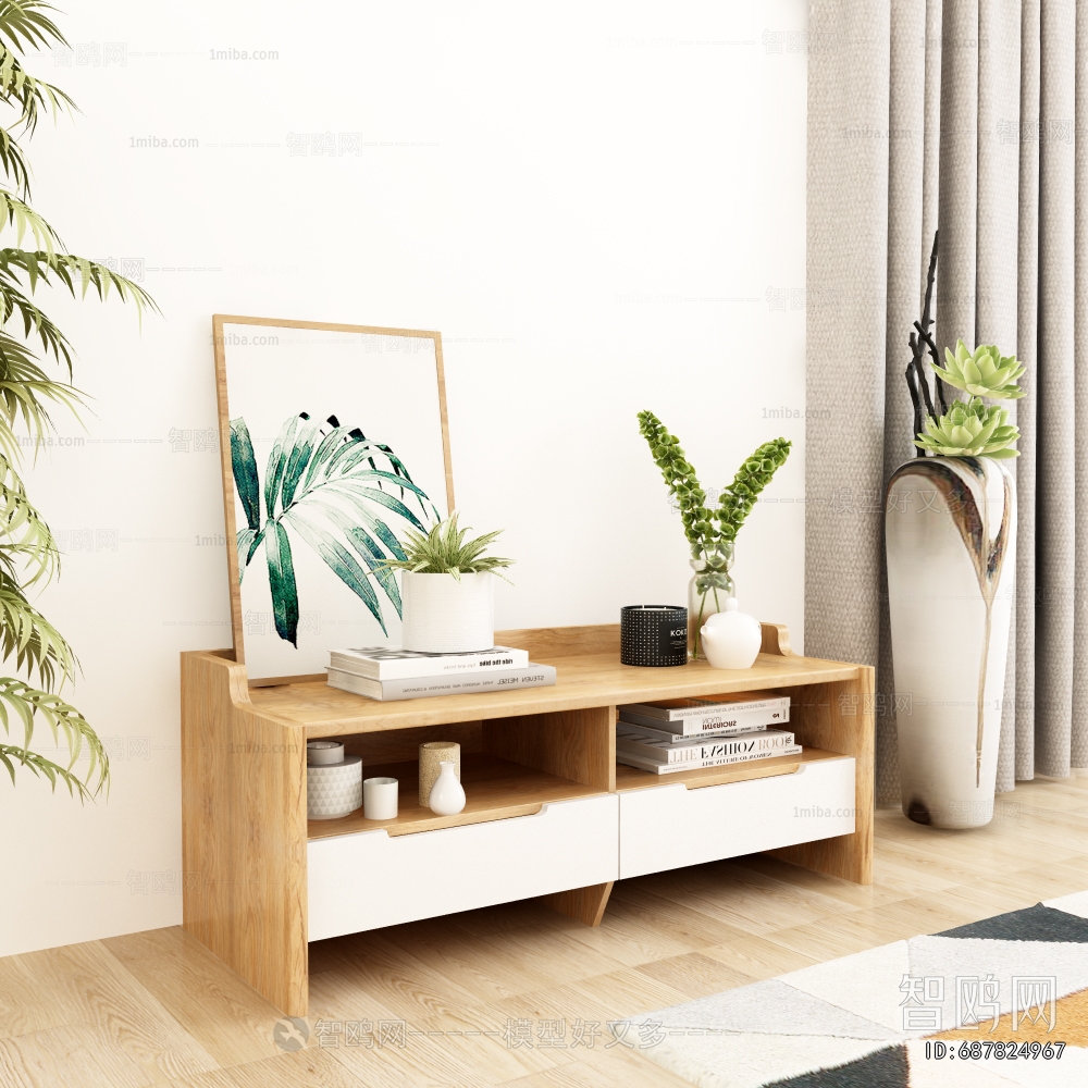 Nordic Style TV Cabinet