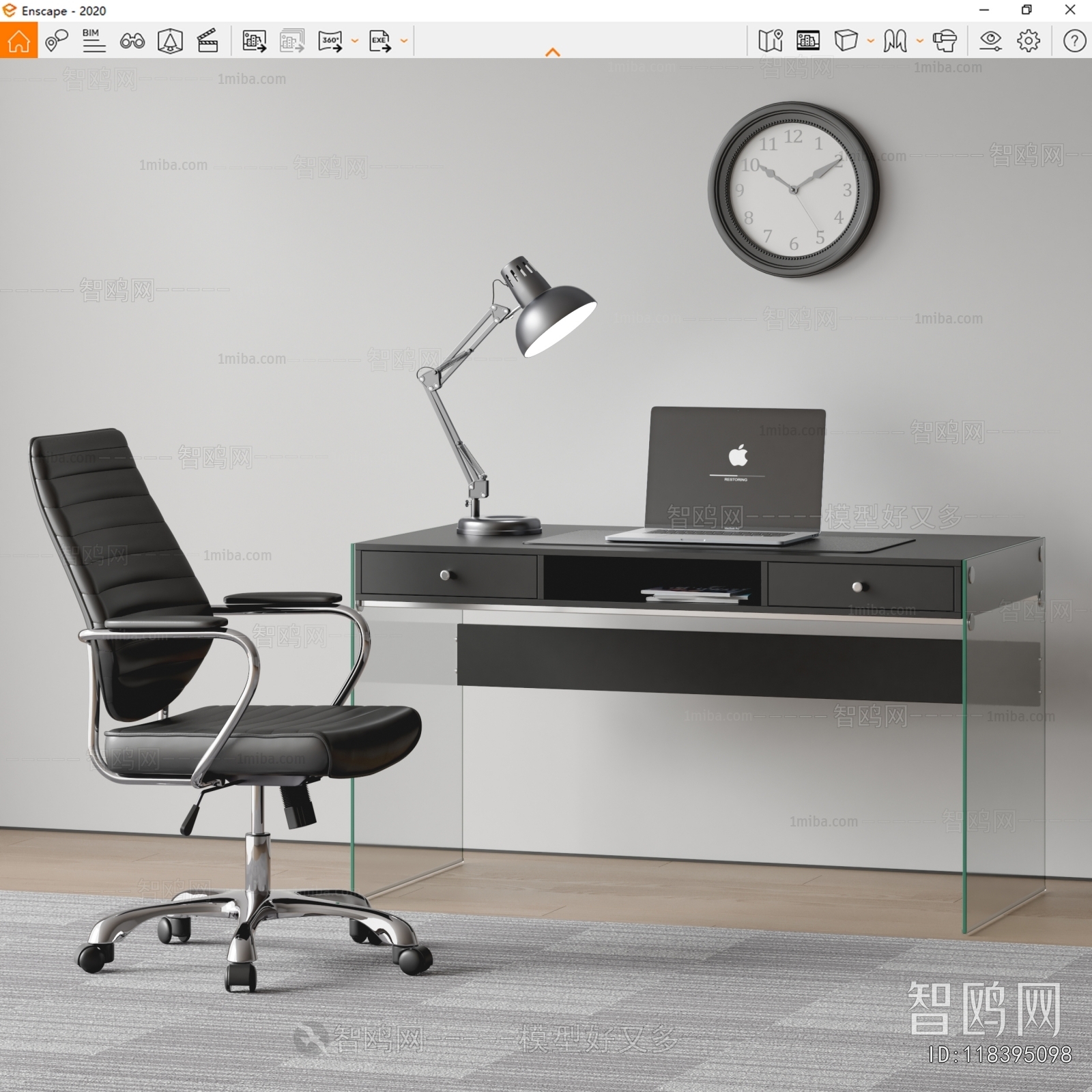 Modern Office Desk And Chair