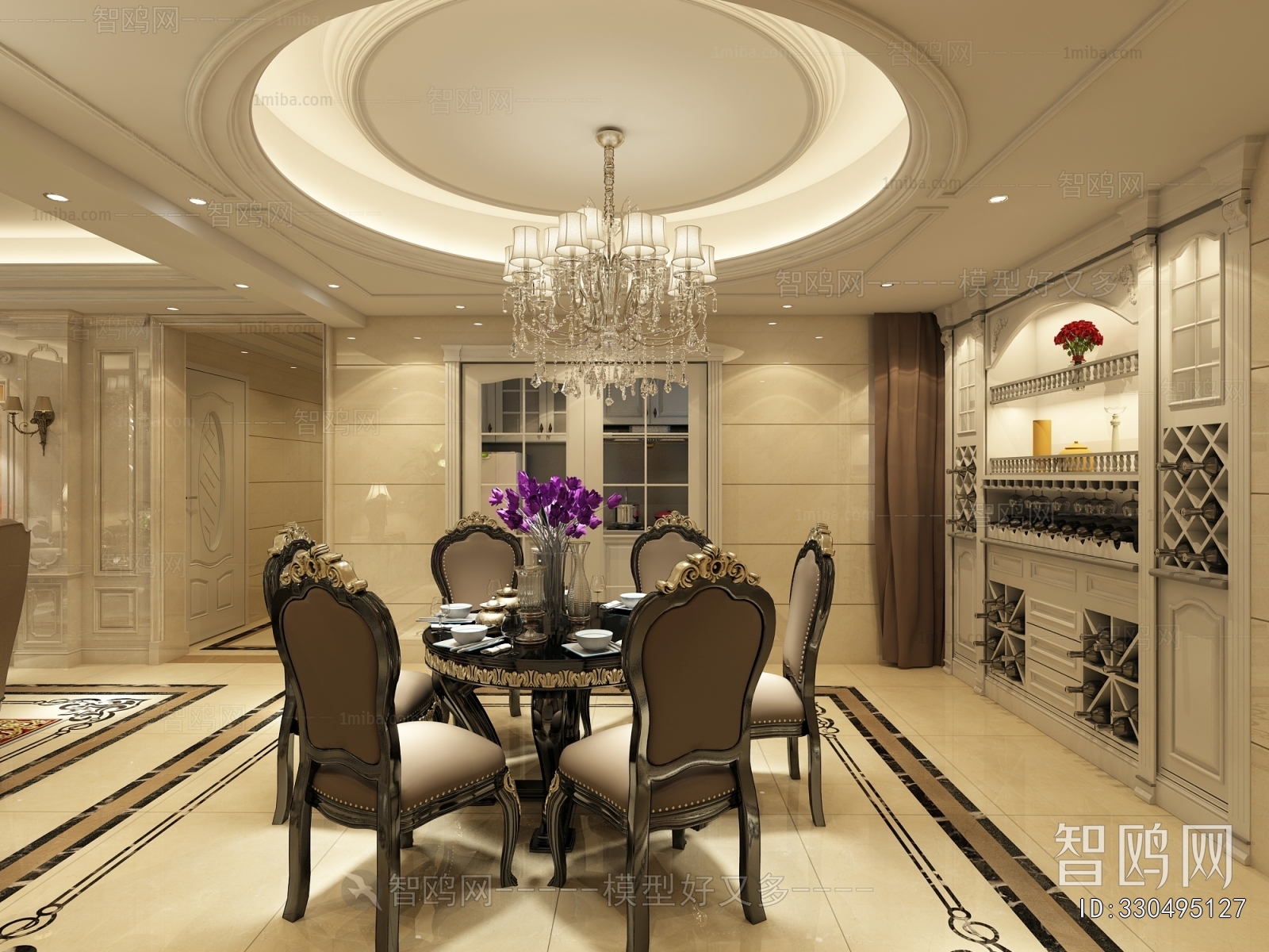 European Style Dining Room