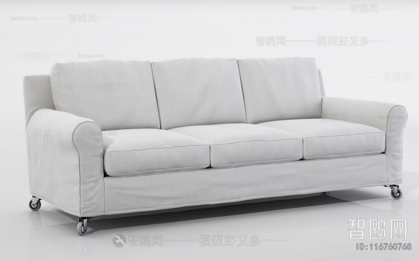 Modern Three-seat Sofa