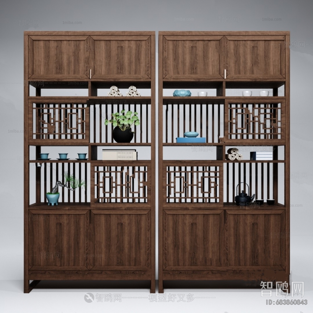 New Chinese Style Shelving