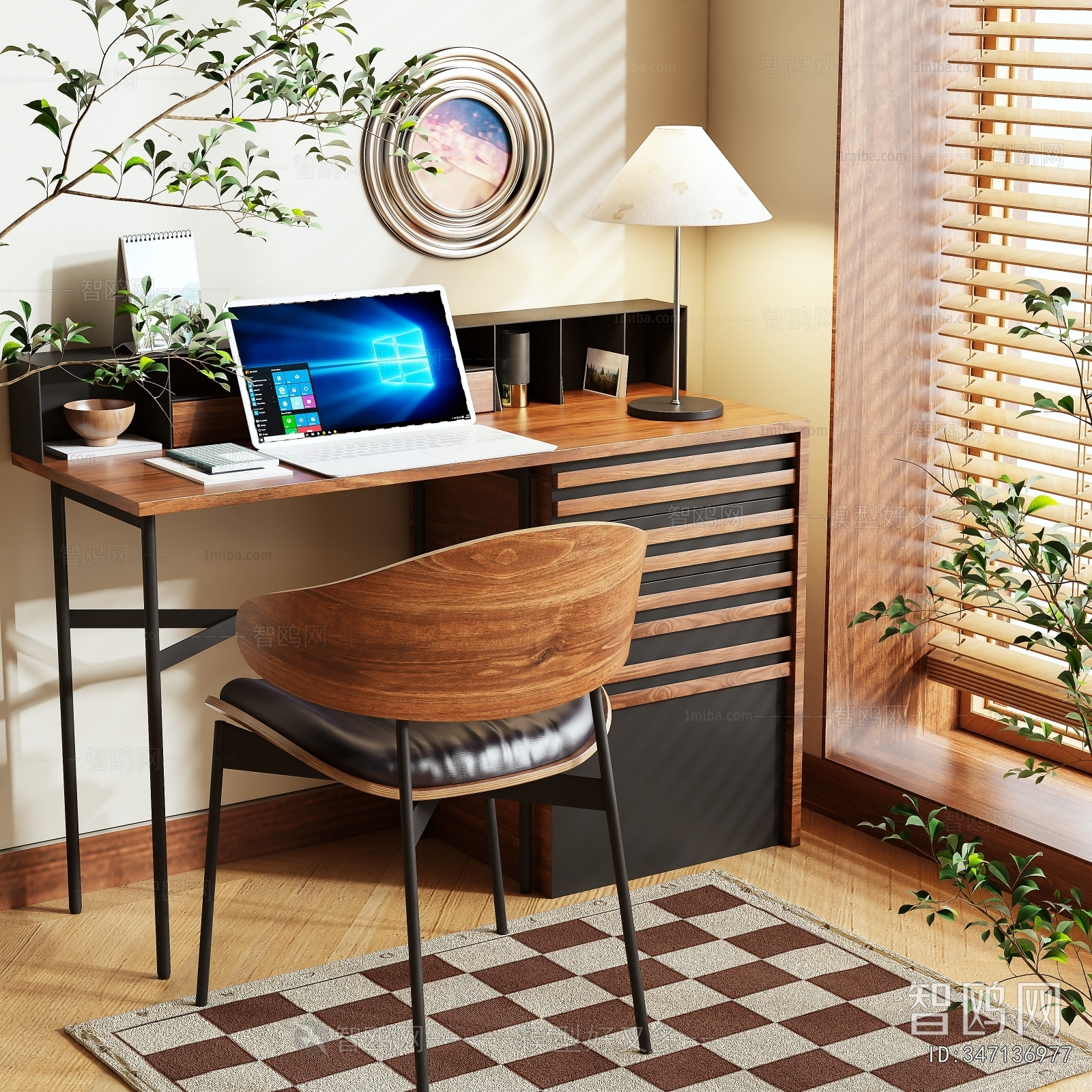 Modern Computer Desk And Chair