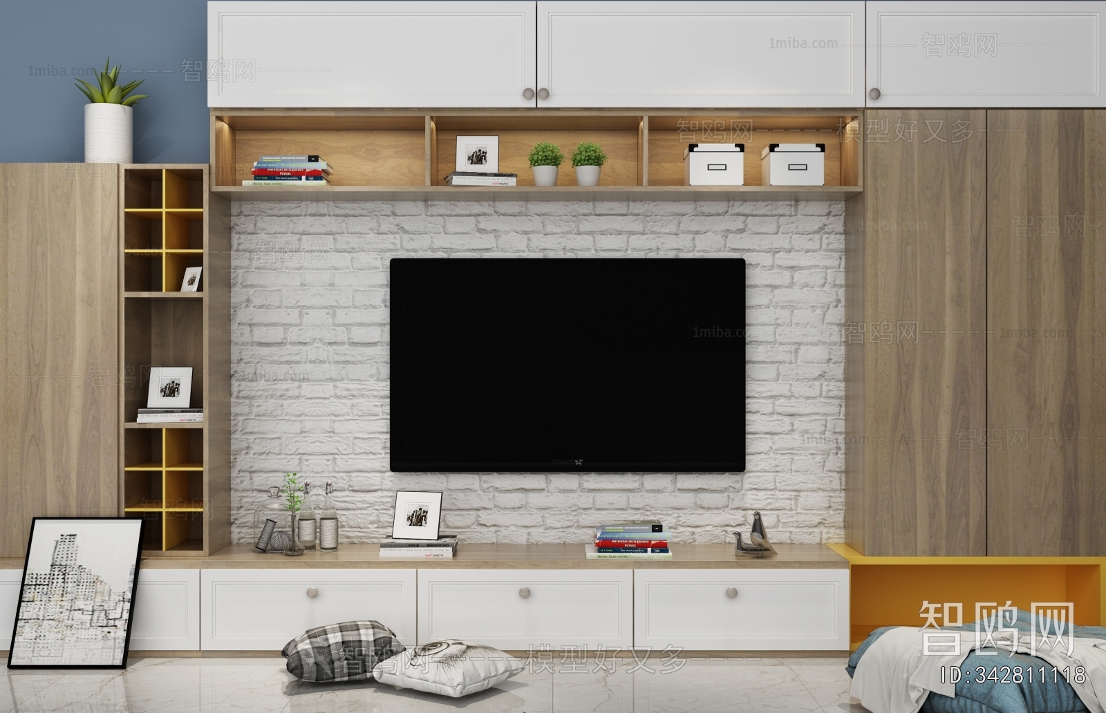 Nordic Style TV Cabinet